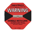 Système Shockwatch rouge