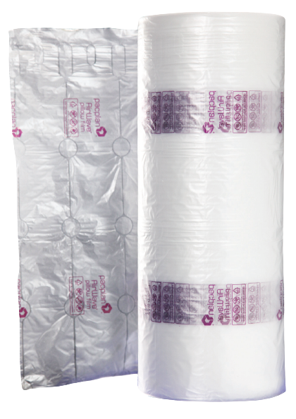 Coussins d'air et tapis de bulles PEHD 20µ Recyclable