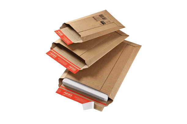 Enveloppes carton rigide hauteur variable jusqu'à 5 cm