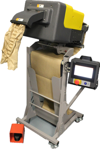 Système X-PAD ECO machine de calage de papier, modèle spécifiquement conçu pour l'utilisation de papier recyclé